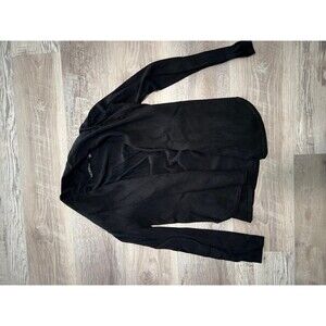 Cyrus Black Open Cardigan Nordstrom Rack size S long sleeve open sweater